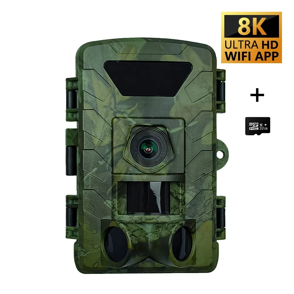 Trail Camera Infrared - Kamera leśna PR803W 8K WiFi -
