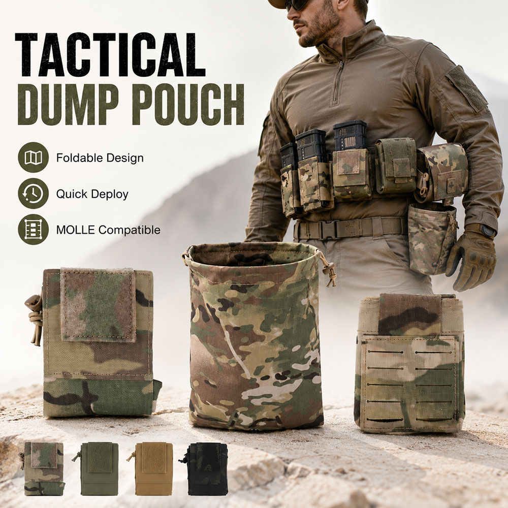 Outdoor Hunting Gear Storage - Taktyczna torba MOLLE do przechowywania, składana