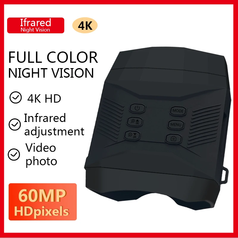 Trail Camera Infrared - 1 szt. Kolorowa kamera noktowizyjna z