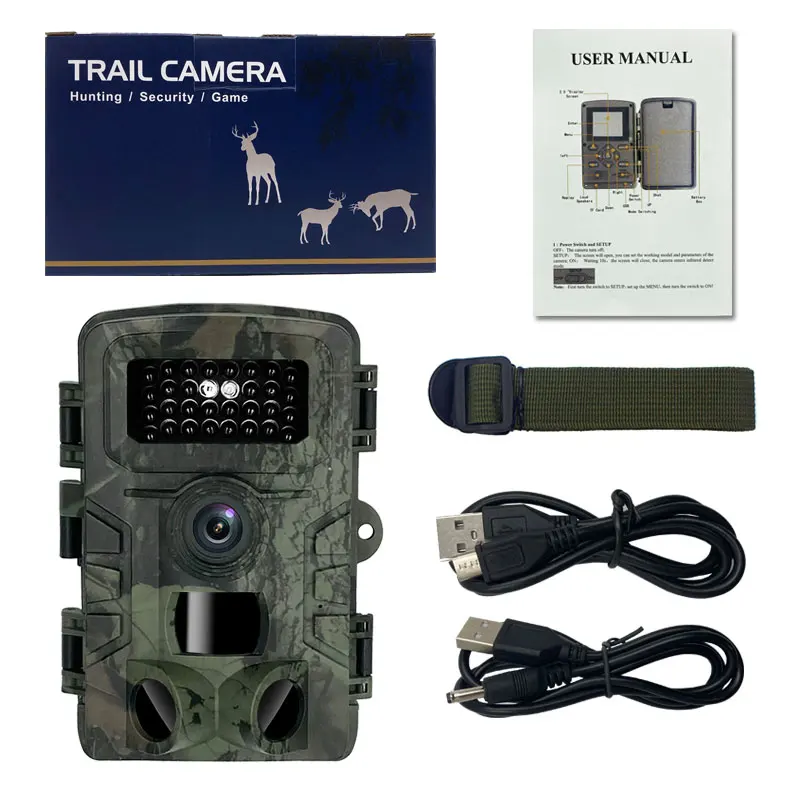 Trail Camera Infrared - Kamera leśna PR700 z noktowizorem na