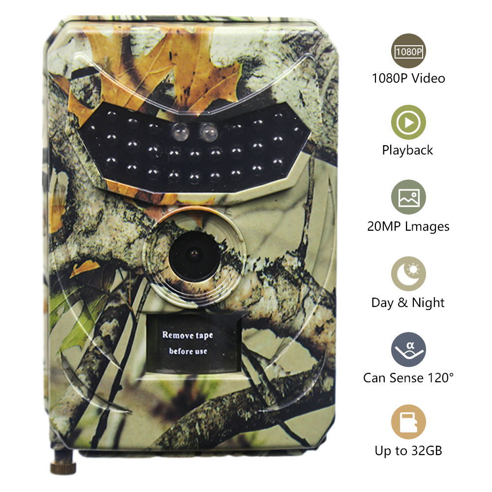 Trail Camera Infrared - Kamera leśna 20MP 1080P PR100 z