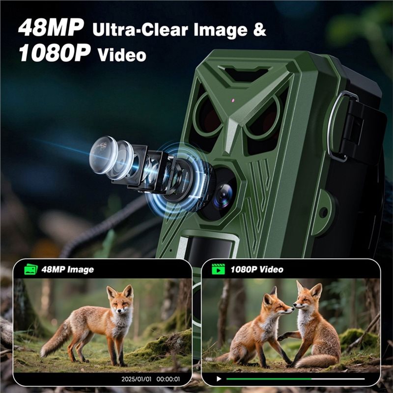 BTLIFE - Kamera do monitoringu – Trail Camera Infrared recenzja i cena