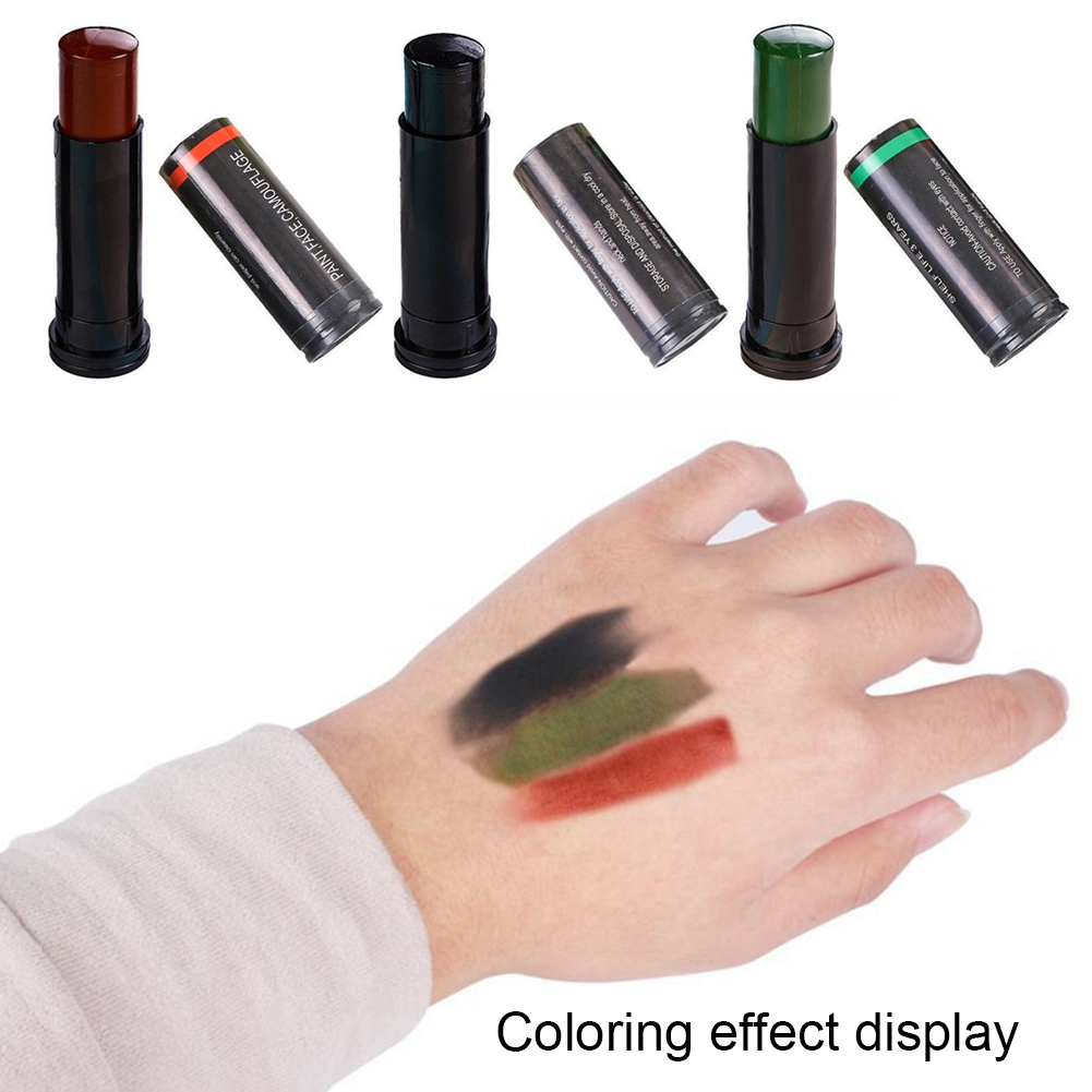 3 kolory kamuflażu farba do tw – Camo Face Paint recenzja i cena