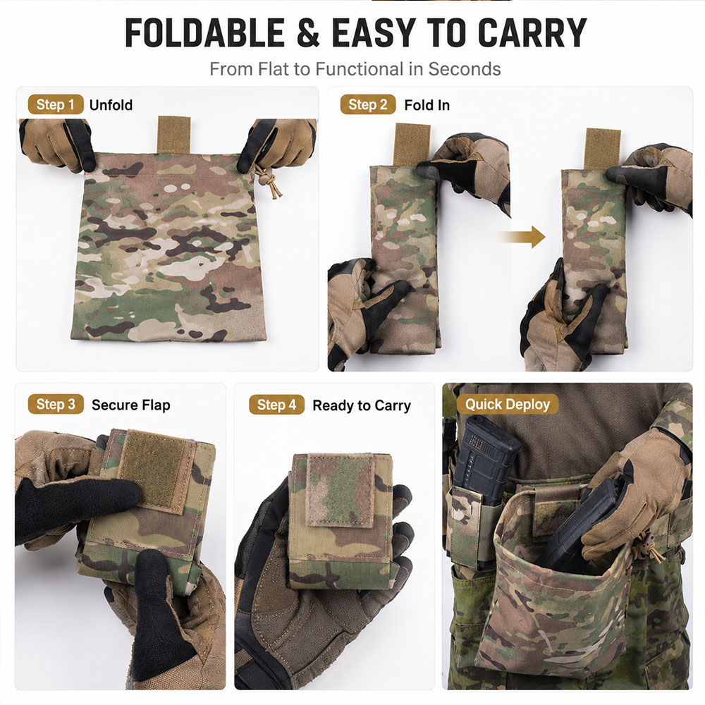 Taktyczna torba MOLLE do przec – Outdoor Hunting Gear Storage recenzja i cena