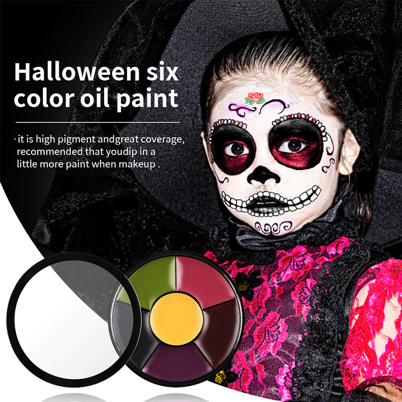 6 kolorów Oil Camo paleta do m – Camo Face Paint recenzja i cena