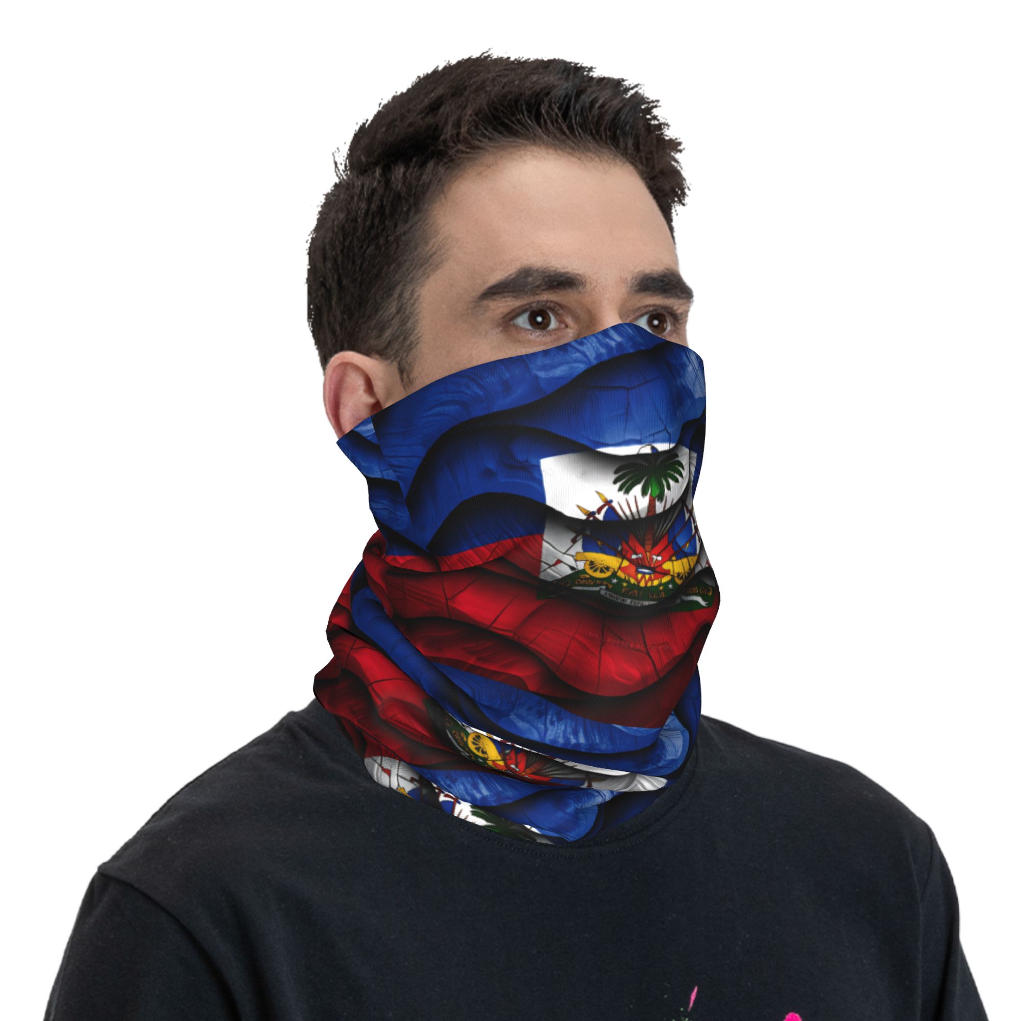 Kominiarka z flagą Haiti, mask – Outdoor Hunting Prints recenzja i cena