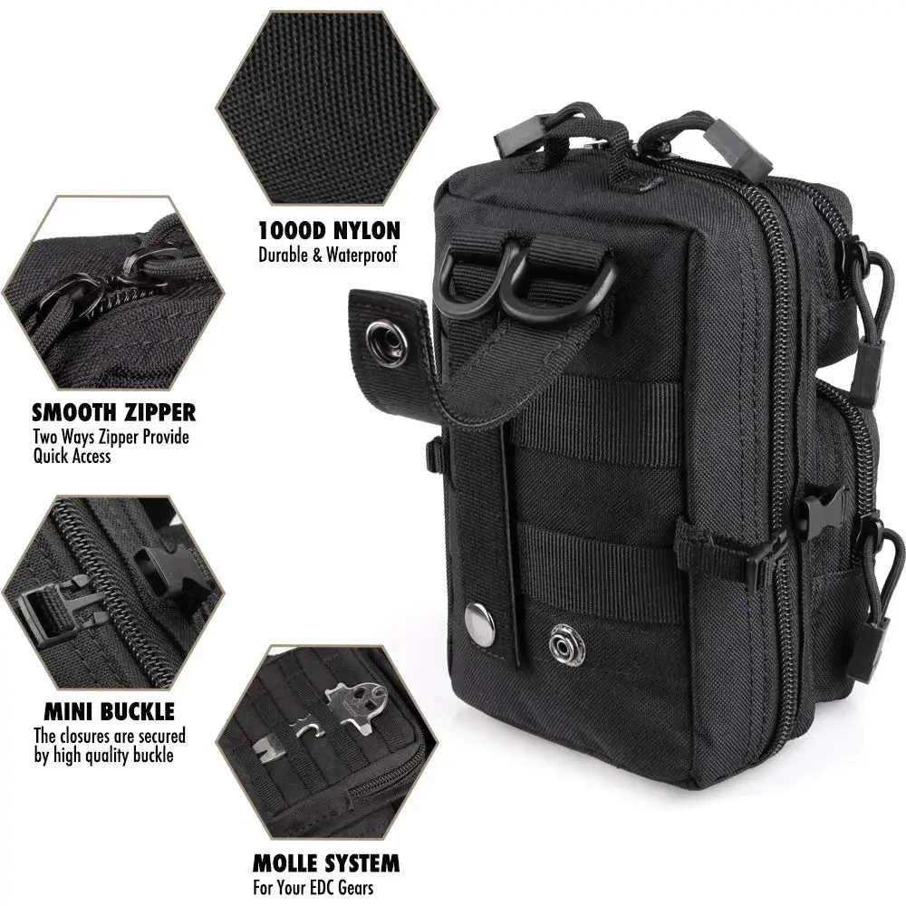 Mała, uniwersalna torba Molle, – Outdoor Hunting Gear Storage recenzja i cena