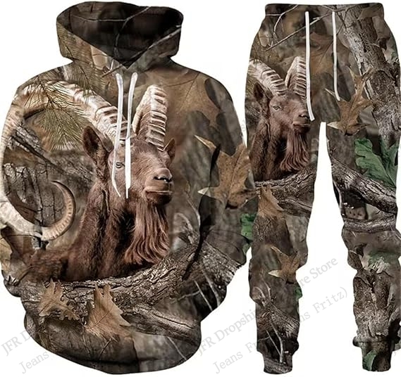 Męski zestaw sportowy w kamufl – Outdoor Hunting Prints recenzja i cena