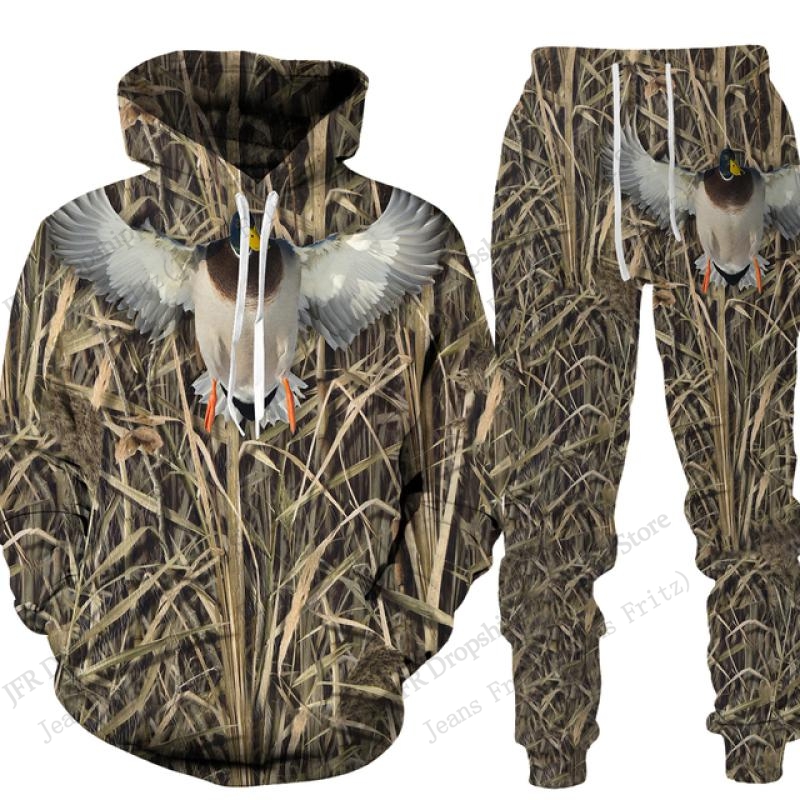 Męski zestaw sportowy w kamufl – Outdoor Hunting Prints recenzja i cena