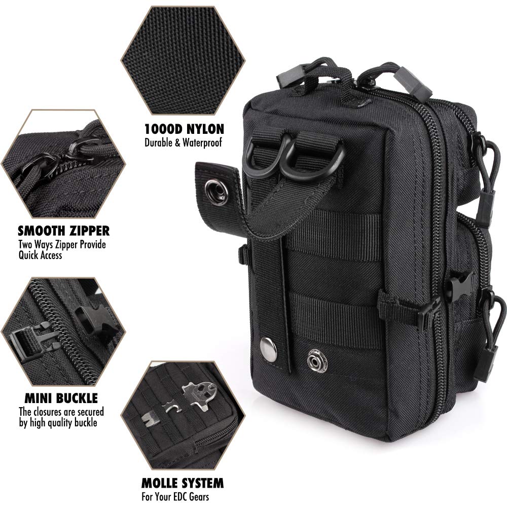 Mini torba Molle, mała torba E – Outdoor Hunting Gear Storage recenzja i cena
