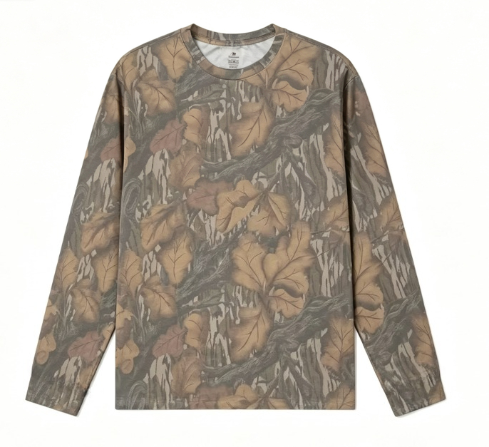 Koszulka z długim rękawem w ka – Outdoor Hunting Prints recenzja i cena